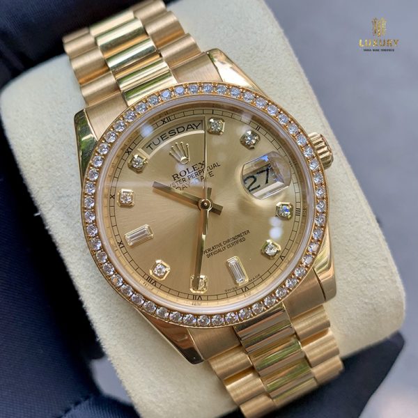 Đồng hồ Rolex Day-Date 118348 - HT Luxury Watch - Đồng Hồ Thụy Sỹ Chính Hãng